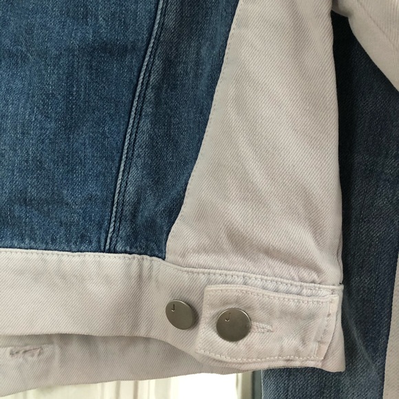 NWT J Brand Moto Style Denim Jean Jacket medium - Picture 5 of 6